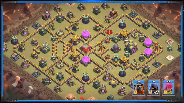 Town Hall 10 Hybrid Base: Protect Your Resources and Achieve Victory - Base  of Clans