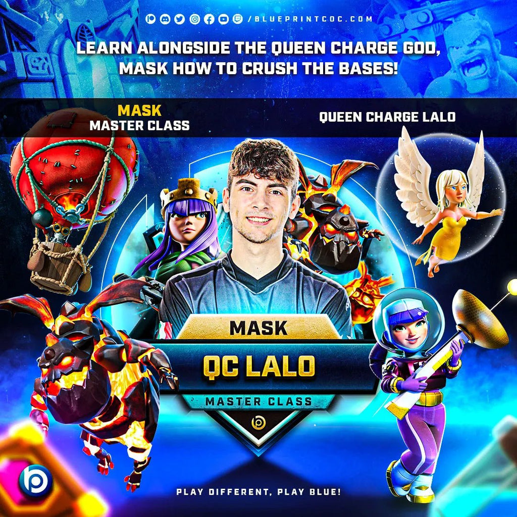 Mask Master Class ⚔️ QC Lalo - By BlueprintCoC