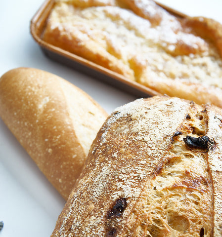 Picture of baguettes from Monastery Bakery