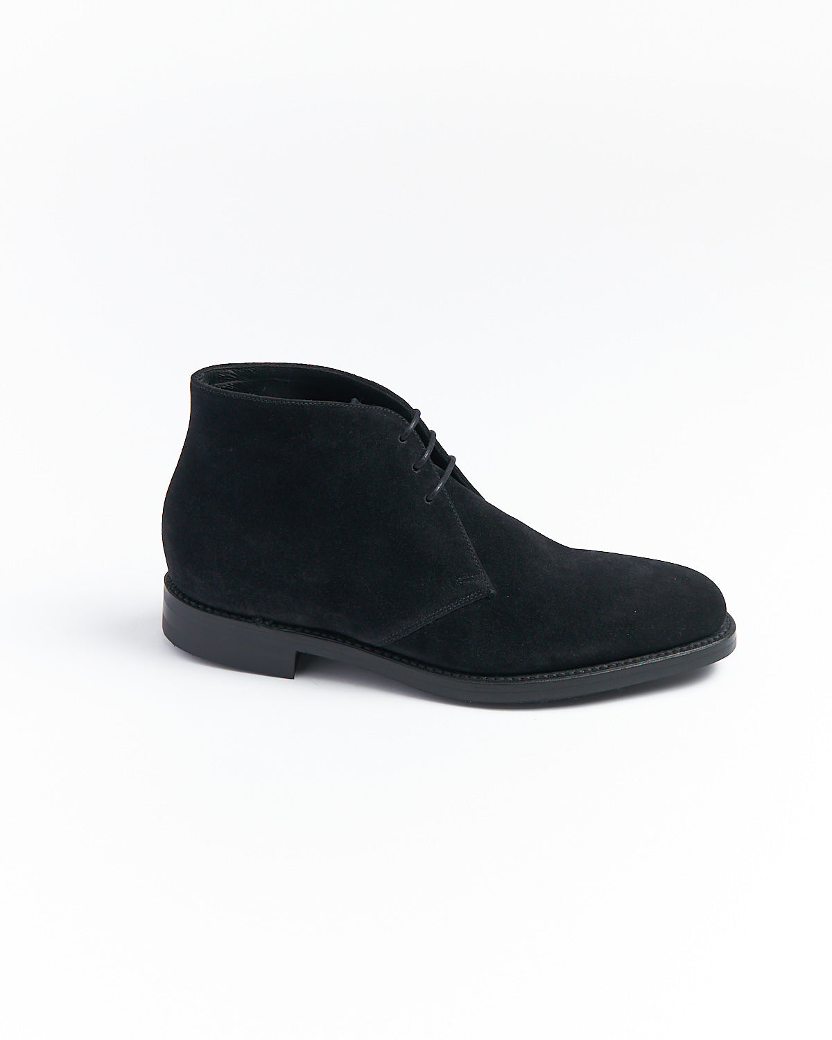 loake pimlico black suede