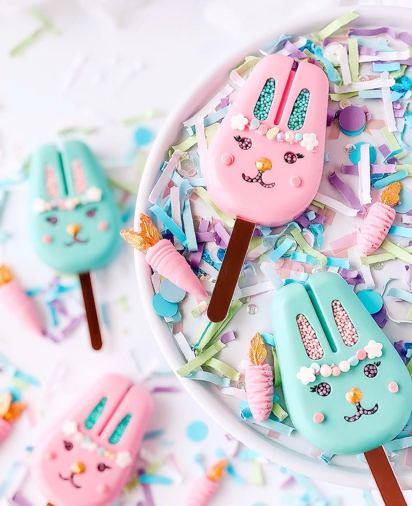 Bunny Sweets + Desserts For Spring | 4 Easter Treats + Sweets Ideas on Bakers Party Shop's Blog | www.bakerspartyshop.com