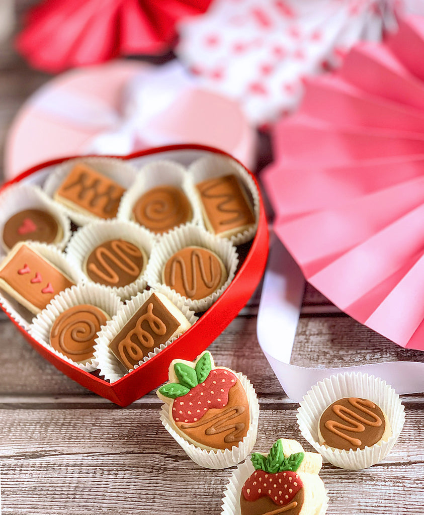 DIY Valentine's Day Gifts + Packaging Ideas Using Heart Candy Boxes | www.bakerspartyshop.com