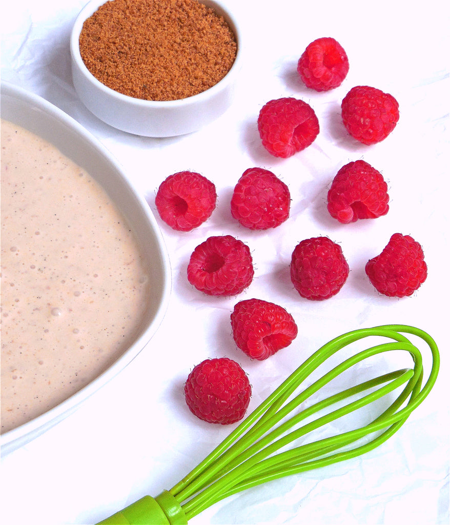 Low Sugar Strawberry Raspberry Ice Cream | www.bakerspartyshop.com