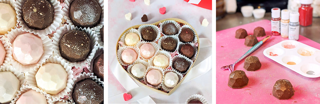 DIY Valentine's Day Gifts + Packaging Ideas Using Heart Candy Boxes | www.bakerspartyshop.com