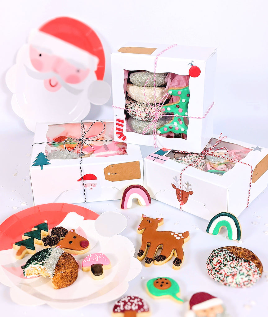 Christmas Cookie Packaging Ideas at www.bakerspartyshop.com