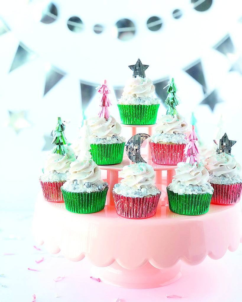 Festive Woodland Cake + Cupcakes Display | www.bakerspartyshop.com