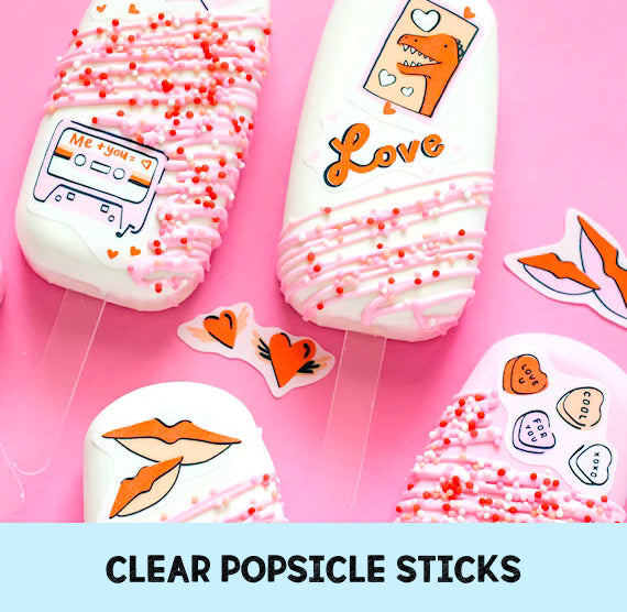 Shop Clear Cake Pop Sticks, 6and 8 Acrylic Cake Pop Sticks, 50 Count –  Sprinkle Bee Sweet
