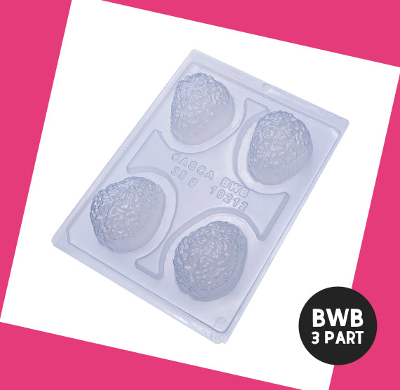 Bwb 70mm Chocolate Sphere Mold, 3 Part