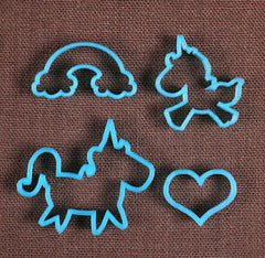 unicorn cookie cutter 3d print