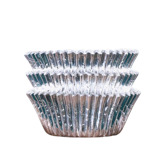 Shop Bulk Cupcake Liners: Blue Foil Wholesale Cupcake Liners