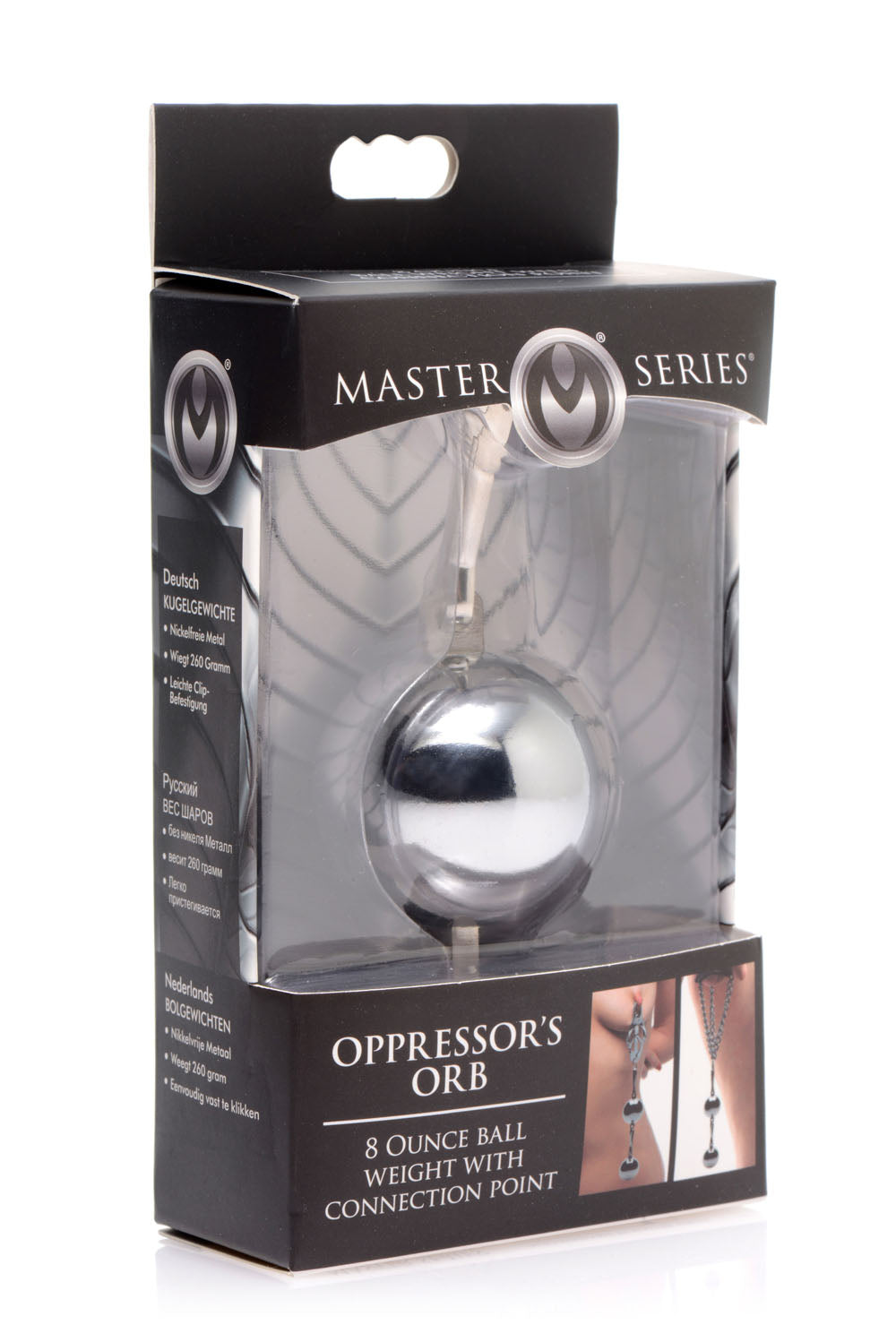 Oppressor’s Orb 8 Oz Ball Weight With Connection Point