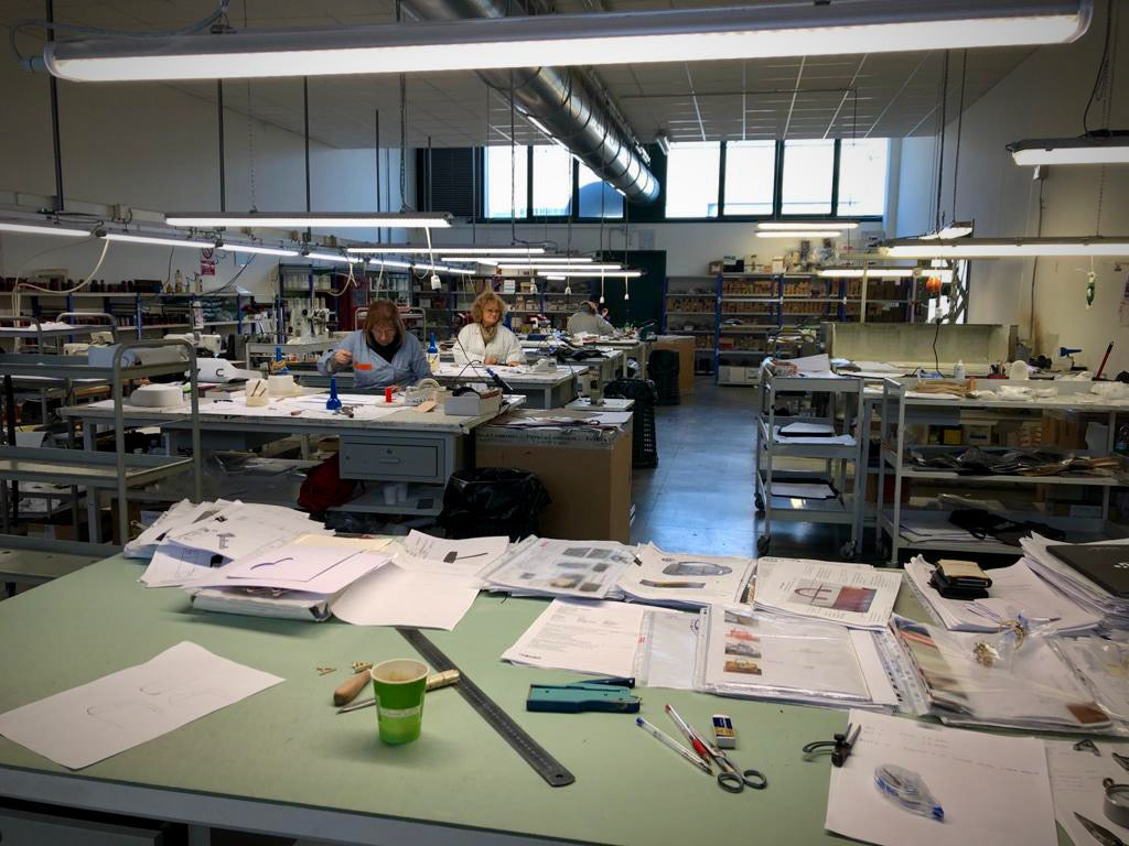 Leather Factory Production Unit In Italy