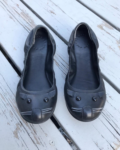 LOUIS VUITTON Leather Ballet Flats – Susannah Designer Consignment