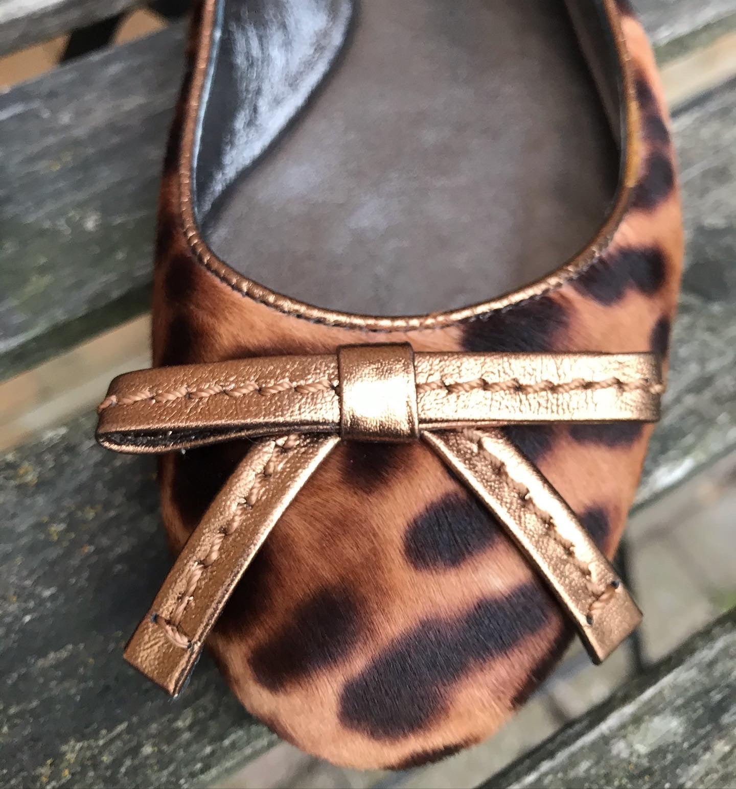 DOLCE & GABBANA Pony Hair Leather Ballet Flats – Susannah Designer  Consignment