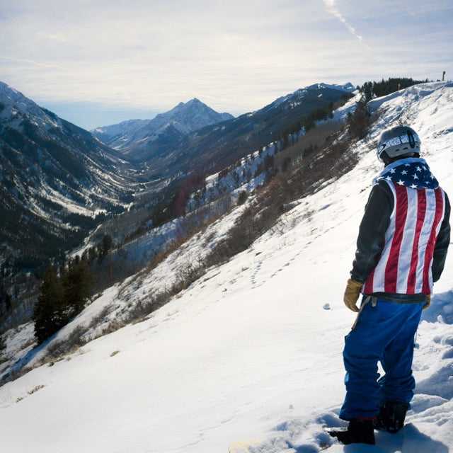 SpiritCape American Flag Hoodie Wearable Flag