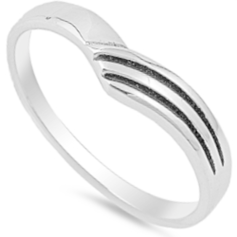 925 Sterling Silver Adjustable Wrap Ring Ladies Kids Size 2-12