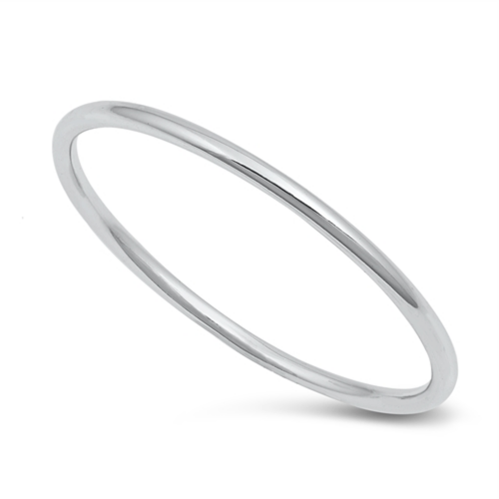 Sterling Silver Ring 3mm Band In Sizes G-Z (G) : : Fashion