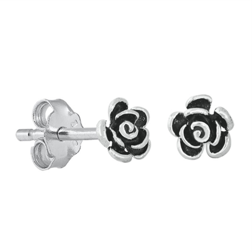 Annette Ferdinandsen Small Sterling Silver Rose Petal Earrings | Quadr -  Quadrum Gallery