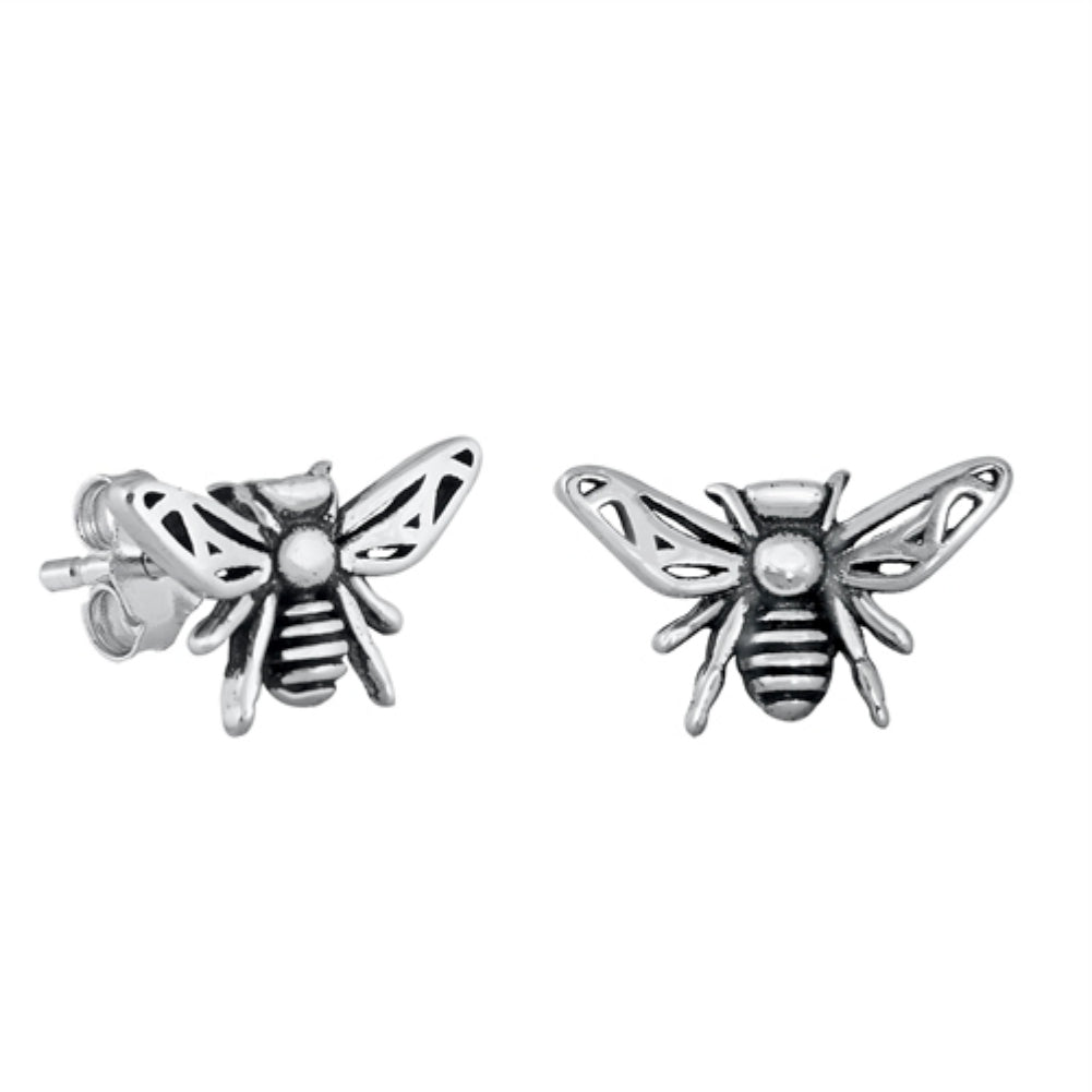 Bumble Bee Stud Earrings For Women And Girls, Bee Jewelry - Honey Bee Gifts  For Girls And Tweens