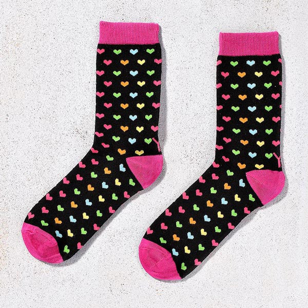 Hearts - Crew Socks – Sock Garden