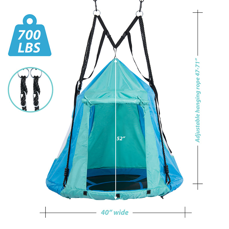 waterproof material for outdoor saucer swing with tent
