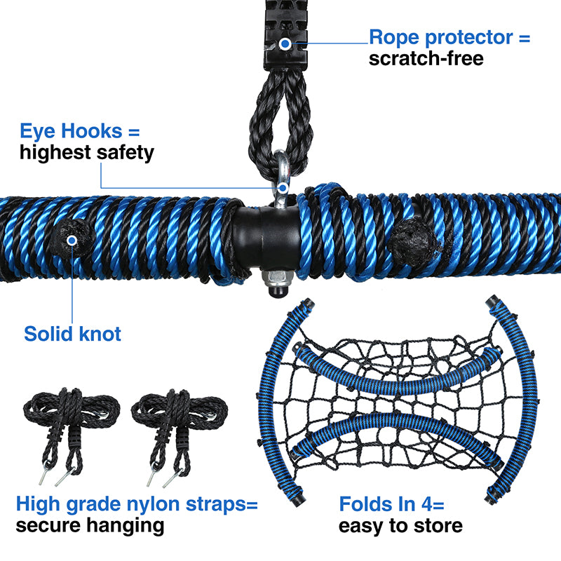 adjustable ropes for web swing