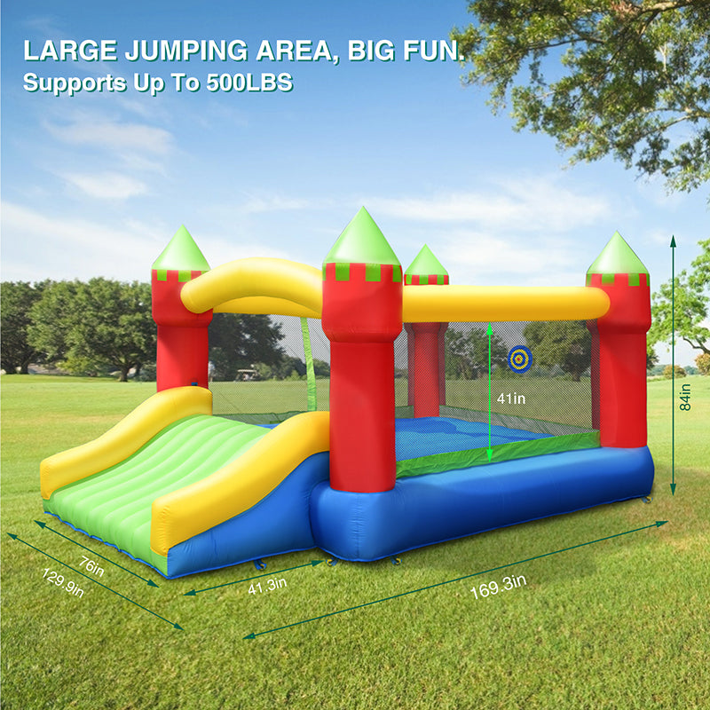 large inflatable bounce castle