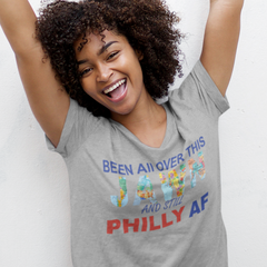 The Passport Hustle Travel Shirt: Been All Over this Jawn and Still Philly AF (Add a comment if we need to add your city)