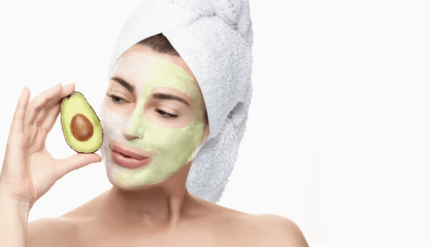 homemade avocado face mask
