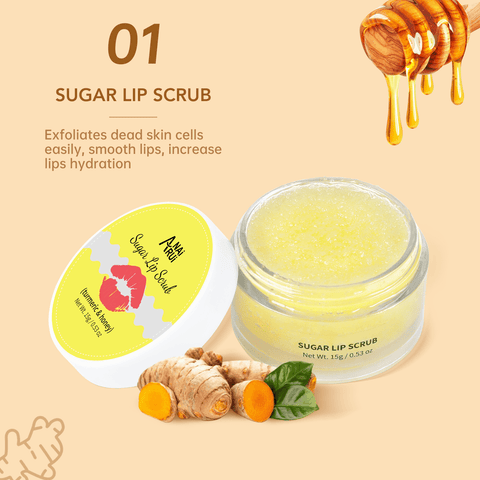 Turmeric honey lip sleeping mask for dry lips