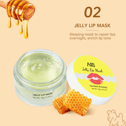 Turmeric honey lip sleeping mask for dry lips