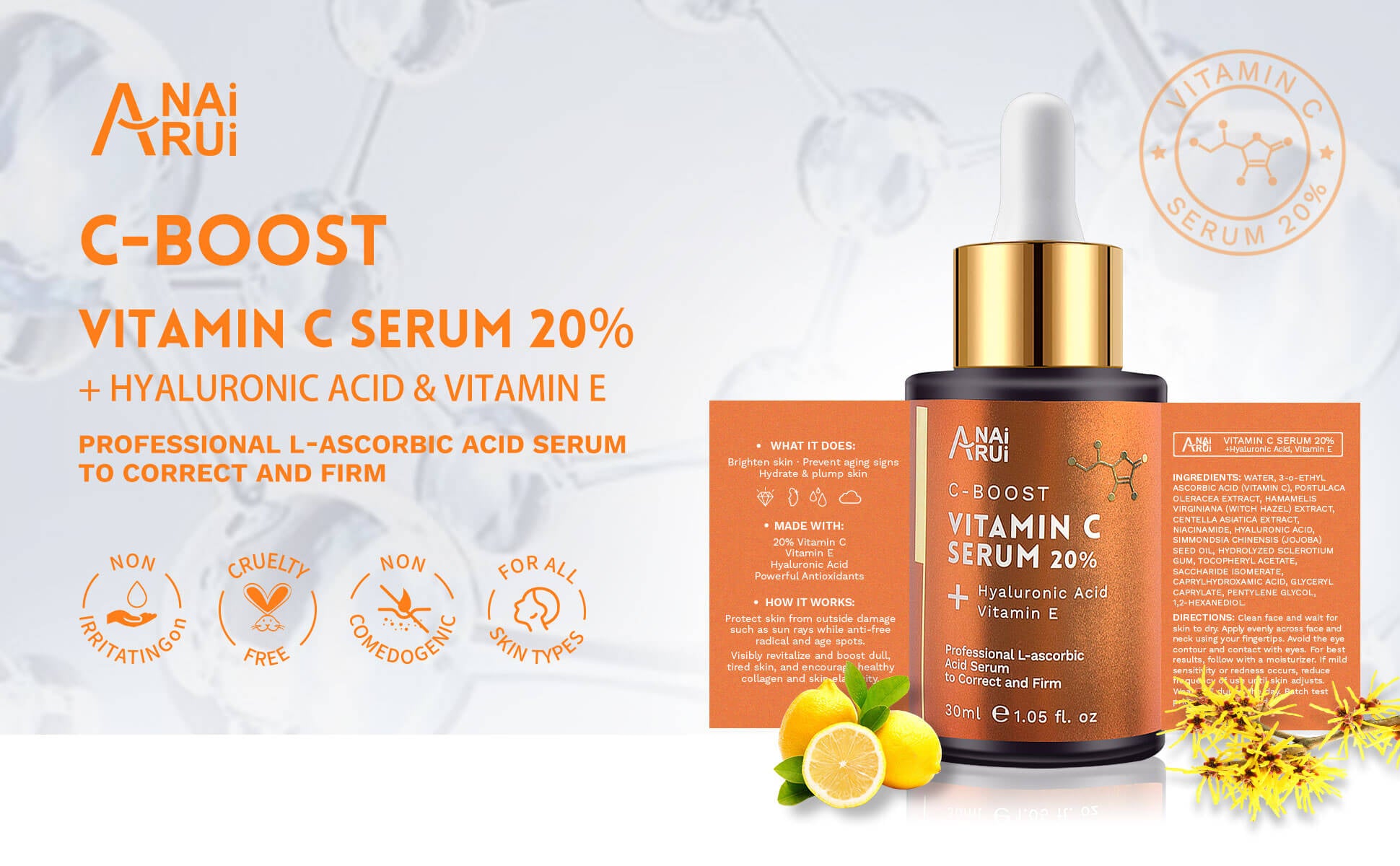 vitamin c in serum