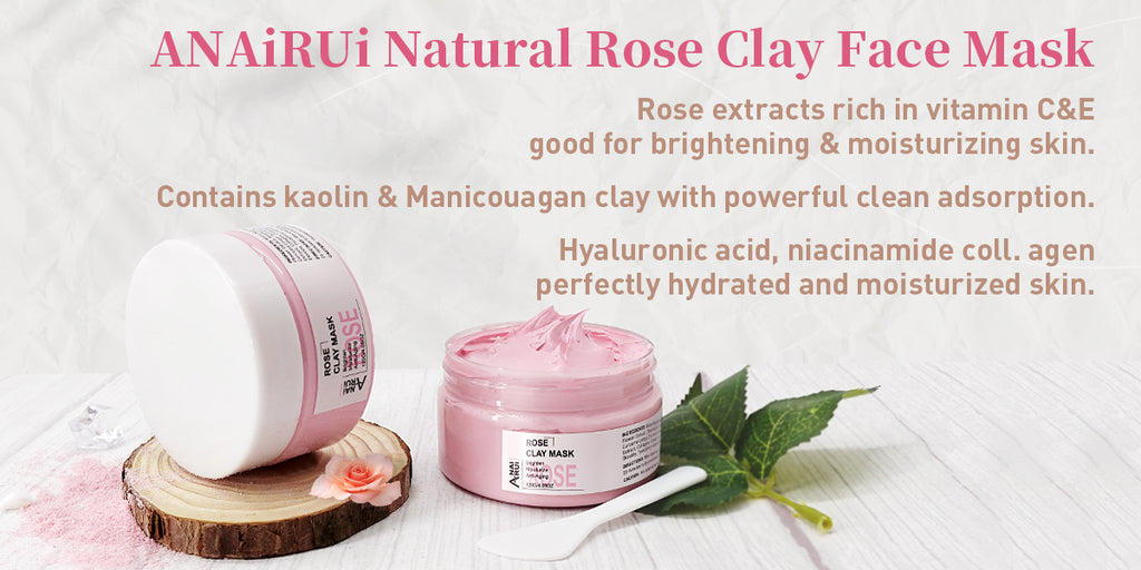 rose clay mask benefits