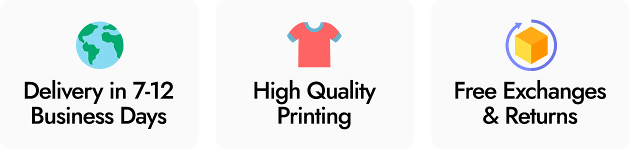 Shipping worldwide. High quality print. Free Exchanges and Returns.