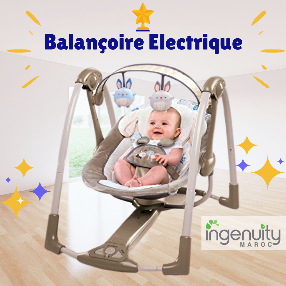 Balancoire Electrique Ingenuity Bunny Ingenuity Maroc