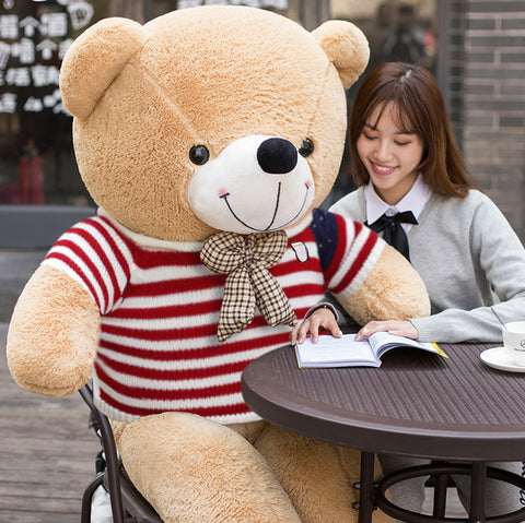 Brown teddy bear | Tan teddy bear | Giant teddy Bear | Life Size Teddy bear | Big Teddy Bear