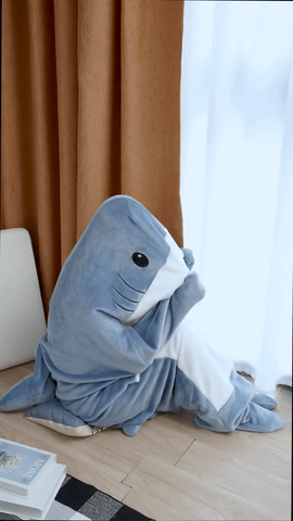 Cozy Shark Hoodie for Adults