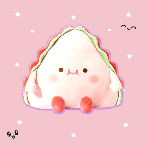 Sandwich Plush, Kawaii Plush, Unique Plushies, Plush toys for adults