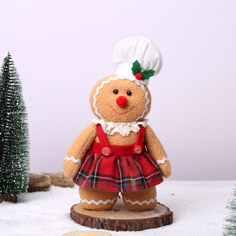 Gingerbreadman Plush | Christmas Plush | Gingerbread man Plushie