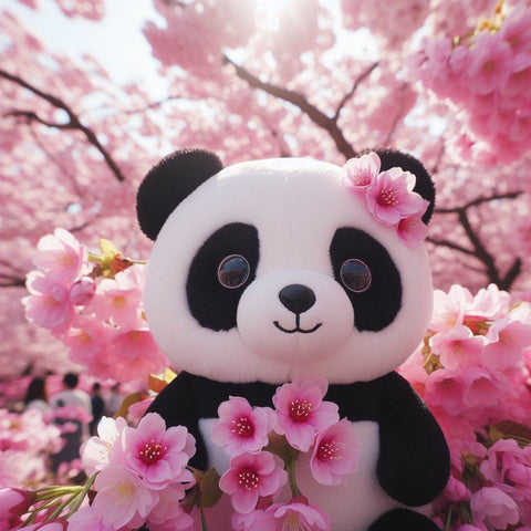 panda stuffed animal cute