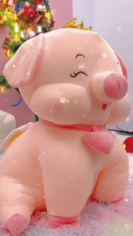 Giant Stuffed Pig Plush