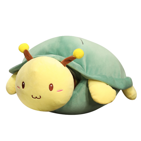 Giant Stuffed Turtle Bee Plush from Goodlifebean