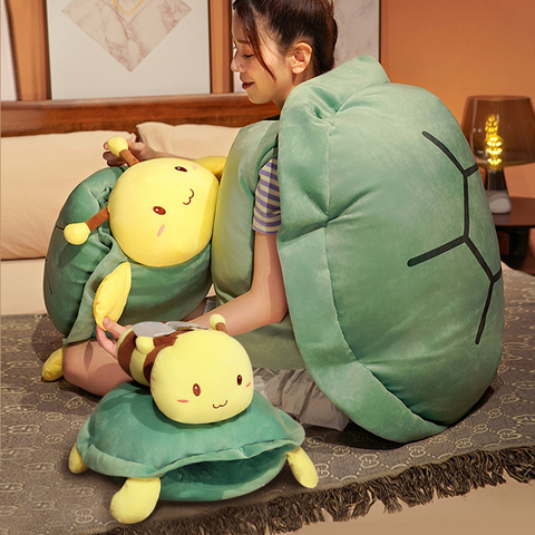 Giant Stuffed Turtle Bee Plush