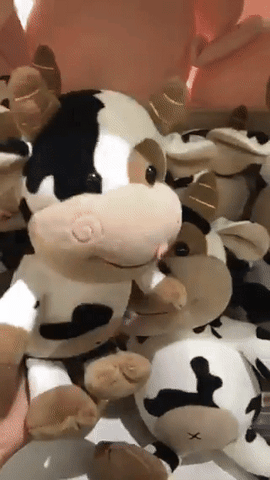 Stuffed Animal Cow Plush, Plushies,