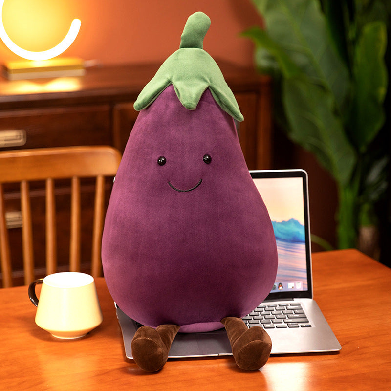 giant eggplant plush