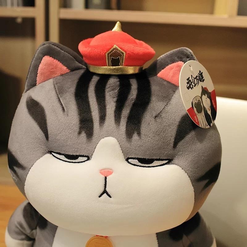 moody cats plush