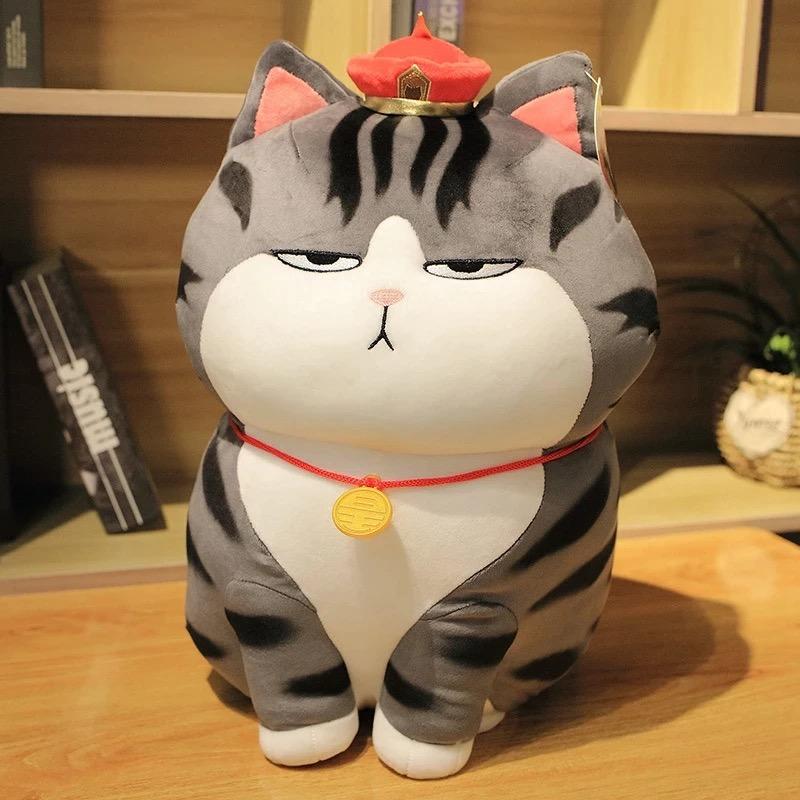 moody cats plush