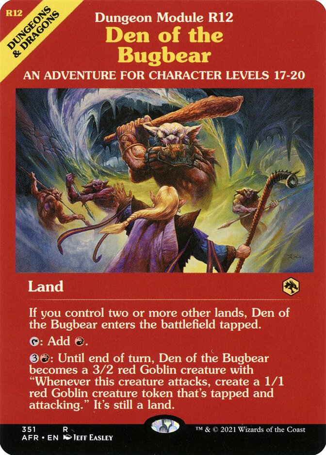 Den of the Bugbear - Showcase - Foil
