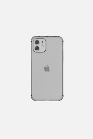 
                  
                    Load image into Gallery viewer, Transparent Shockproof Right Angle Camera Protection Grey iPhone Case
                  
                