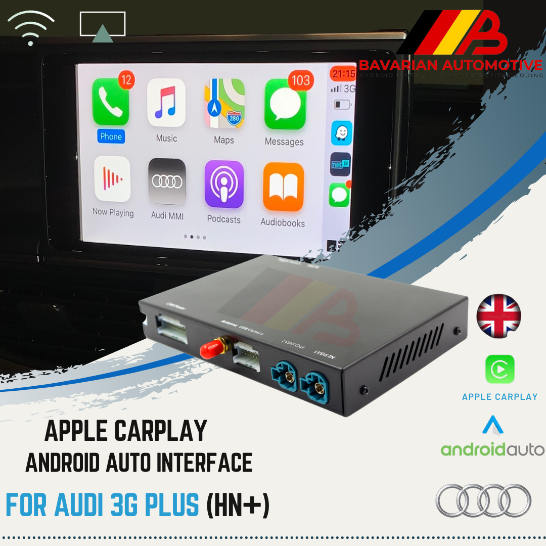 Audi Wireless Apple Carplay And Android Auto Mmi Retrofit Interface A